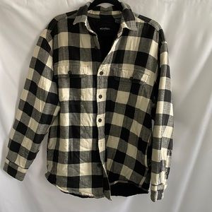 Puritan plaid mens jacket. Oversized Jacket for women.